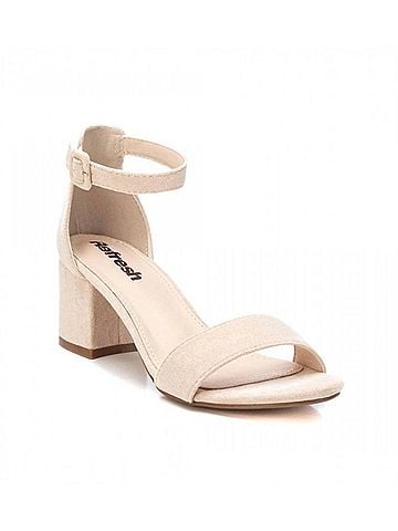XTI Women's Block Heel Suede Sandals (view 2)