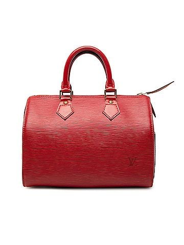 Louis Vuitton Louis Vuitton Epi Speedy 25 Handbag Mini Boston Bag M43017 Castilian Red Leather Women's LOUIS VUITTON (view 1)
