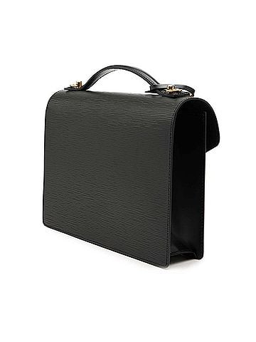 Louis Vuitton Louis Vuitton Epi Monceau Handbag Shoulder Bag 2WAY M52122 Noir Black Leather Women's LOUIS VUITTON (view 2)