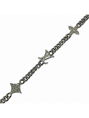 Louis Vuitton Louis Vuitton Monogram Raw Necklace, Accessory, Total Weight 26.2g, 64cm, Metal, M01490 (view 1)