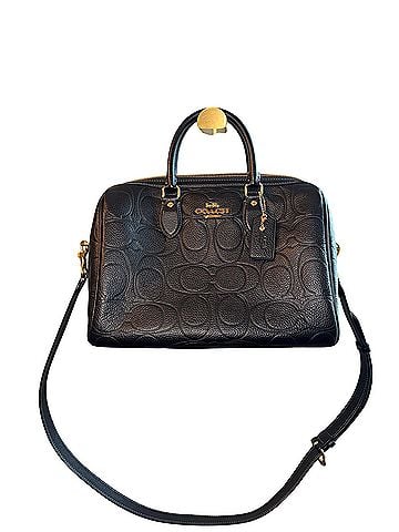 Coach Large Rowan Leather Satchel (view 1)