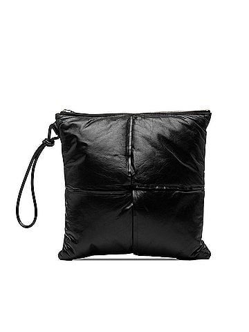 Bottega Veneta Nappa Intrecciato Padded Square Wristlet Pouch (view 1)