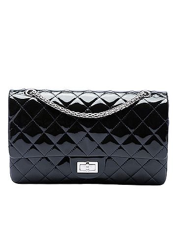 Chanel Quilted Patent Reissue 2.55 Double Flap 227 (view 1)