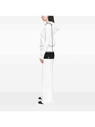 Chanel Small CC Quilted Lambskin Embossed Braid Single Flap (view 2)