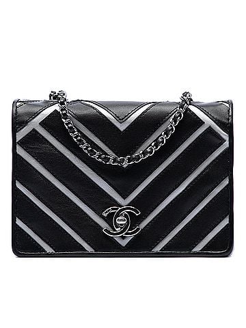 Chanel Small Chevron Lambskin Couture Flap (view 1)