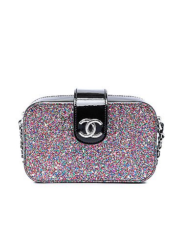 Chanel Glitter Patent Evening On The Moon Camera Case (view 1)