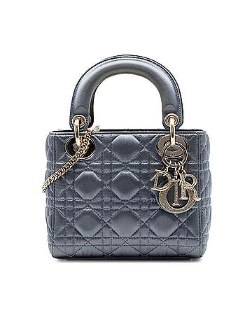 Dior Mini Satin Cannage Swarovski Crystal Lady Dior (view 1)