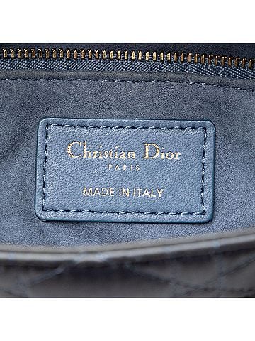 Dior Mini Satin Cannage Swarovski Crystal Lady Dior (view 2)