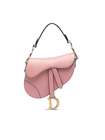 Dior Mini Grained Calfskin Saddle Bag (view 1)