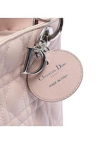 Dior Medium Lambskin Cannage Lady Dior (view 2)