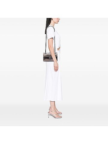 Chanel Small Vertical Quilted Patent Maharaja Express Flap (view 2)