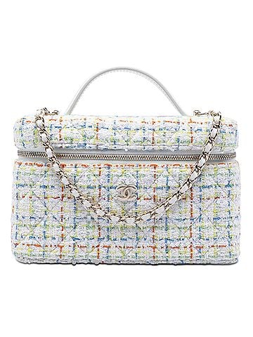 Chanel 25C Cruise CC Quilted Tweed Vanity Bag (view 1)