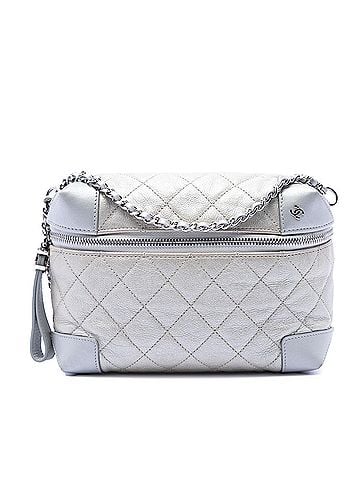 Chanel CC Quilted Metallic Calfskin Street Allure Camera Bag (view 1)