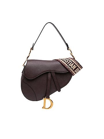 Dior Mini Grained Calfskin Saddle Bag (view 1)