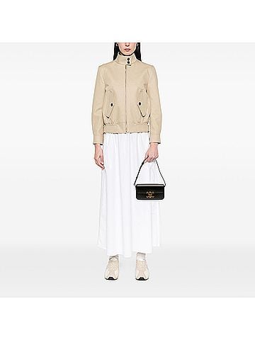 Céline Shiny Calfskin Triomphe Claude Shoulder Bag (view 2)