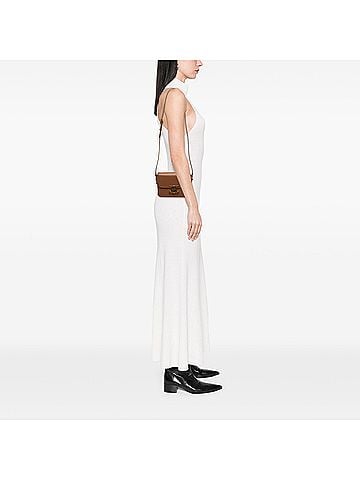 Céline Teen Shiny Calfskin Triomphe Crossbody (view 2)