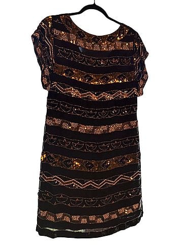 French Connection Carnival Sequins SS Dress  Cocktail Dress (view 2)