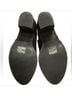 Label 100% Faux Suede Black Ankle Boots Size 8 - photo 3