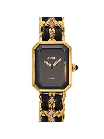 Chanel Chanel Premiere H0001 Women's Watch, Size M, Black & Gold, Quartz Movement. (view 1)