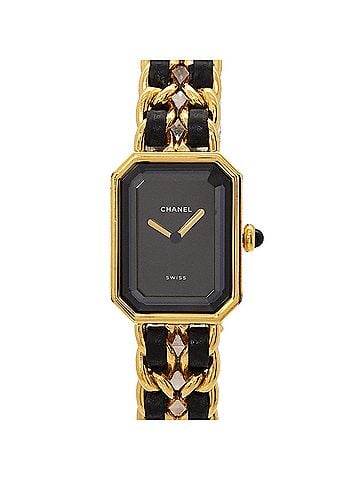 Chanel Chanel Premiere Large Size H0001 Women's Watch Black Gold Quartz (view 1)