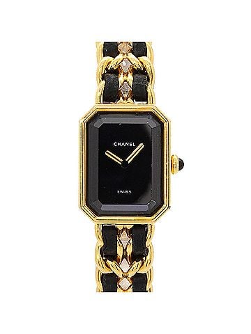 Chanel Chanel Premiere Large Size H0001 Women's Watch Black Gold Quartz (view 1)