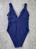 Quince Solid Blue One Piece Swimsuit Size M - photo 3