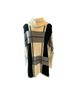 Pendleton 100% Merino Checkered-gingham Black Gray White Pullover Sweater Size L - photo 2