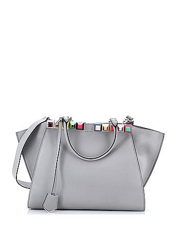 Fendi Petite 3Jours Bag Studded Leather (view 1)