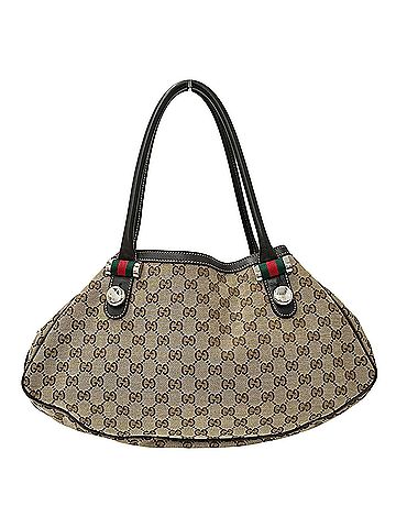 Gucci Gucci GUCCI Women's Handbag, Brand Tote Bag, GG Canvas, Sherry, Beige/Brown, 232971 (view 2)