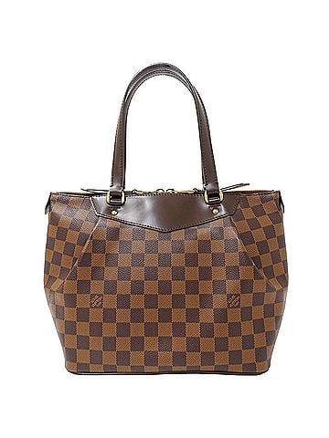 Louis Vuitton Louis Vuitton LOUIS VUITTON Women's Handbag, Brand Tote Bag, Damier Canvas, Westminster PM, Brown N41102 (view 2)
