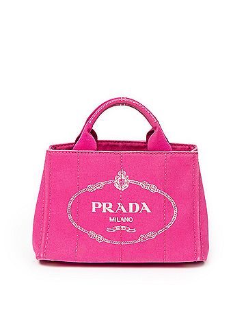 Prada Small Canapa Tote  (view 1)