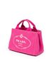 Prada Pink Small Canapa Tote  One size - photo 3