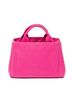 Prada Pink Small Canapa Tote  One size - photo 5
