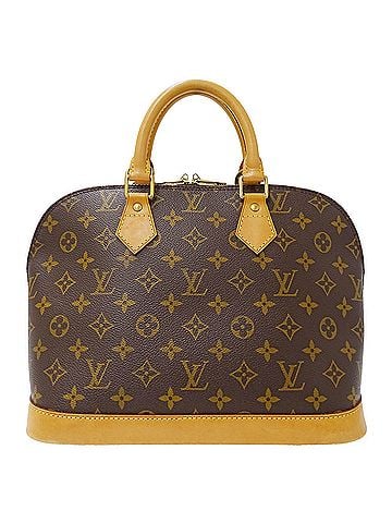 Louis Vuitton Louis Vuitton LOUIS VUITTON Women's Handbag, Brand Name Monogram Canvas Alma PM Brown M51130 (view 2)