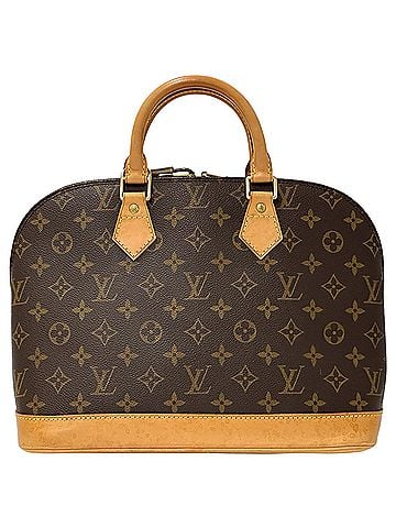 Louis Vuitton Louis Vuitton LOUIS VUITTON Monogram Alma Handbag, Women's, Brown, M51130 (view 1)