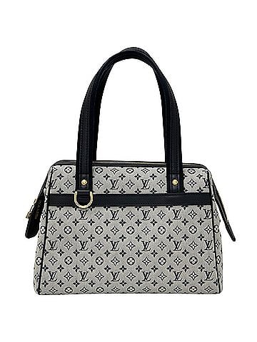Louis Vuitton Louis Vuitton LOUIS VUITTON Monogram Mini Handbag for Women, Josephine PM Blue M92214 (view 2)