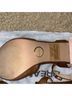Journee Collection 100% Suede Tan Brown Heels Size 10 - photo 8