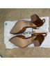 Journee Collection 100% Suede Tan Brown Heels Size 10 - photo 9