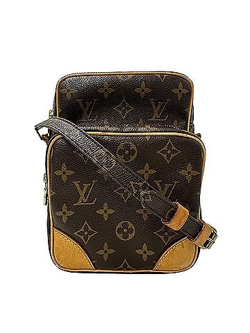 Louis Vuitton Louis Vuitton LOUIS VUITTON handbag, Monogram, women's brand shoulder bag, Monogram canvas, Amazon, brown, M45236, mini bag (view 1)