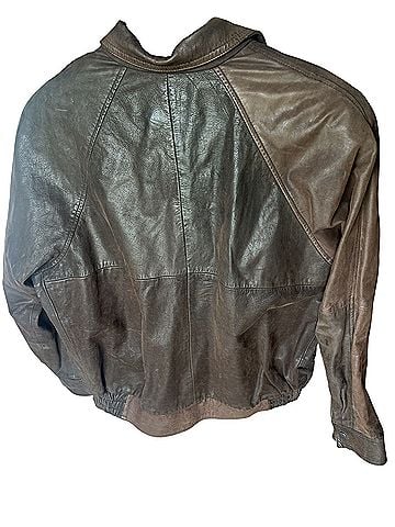 Etienne Aigner classic  Leather Jacket (view 2)