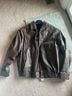 Etienne Aigner 100% Leather Brown Leather Jacket Size XL - photo 3