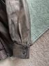 Etienne Aigner 100% Leather Brown Leather Jacket Size XL - photo 5