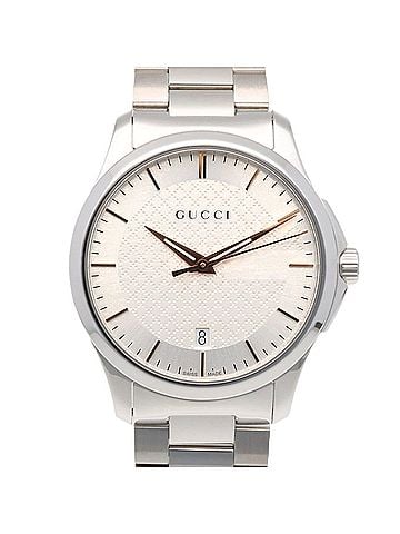 Gucci Gucci G-Timeless Watch, Stainless Steel, YA126442 (126.4), Quartz, Men's GUCCI (view 1)