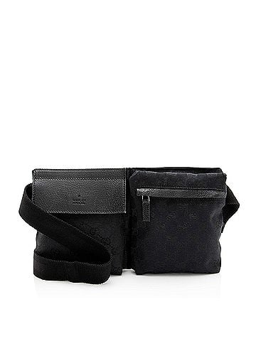 Gucci Gucci GG Canvas Double Pocket Belt Bag (view 1)