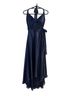 Cache 100% Silk Blue Cocktail Dress Size 10 - photo 1