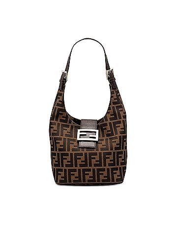 Fendi Zucca Canvas Shoulder Bag (view 1)