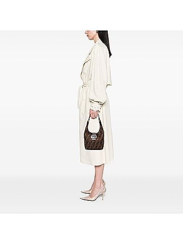 Fendi Zucca Canvas Shoulder Bag (view 2)