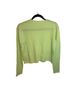 Lisa Yang 100% Cashmere Green Cashmere Pullover Sweater Size S - photo 2