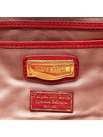 Miu Miu Nappa Turn Lock Frame Top Handle Bag (view 2)