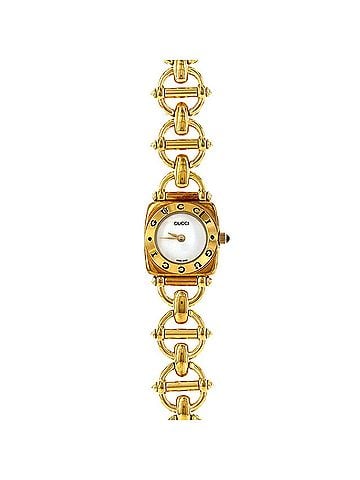Gucci Gucci Horsebit 6400L GP Quartz Watch (view 1)